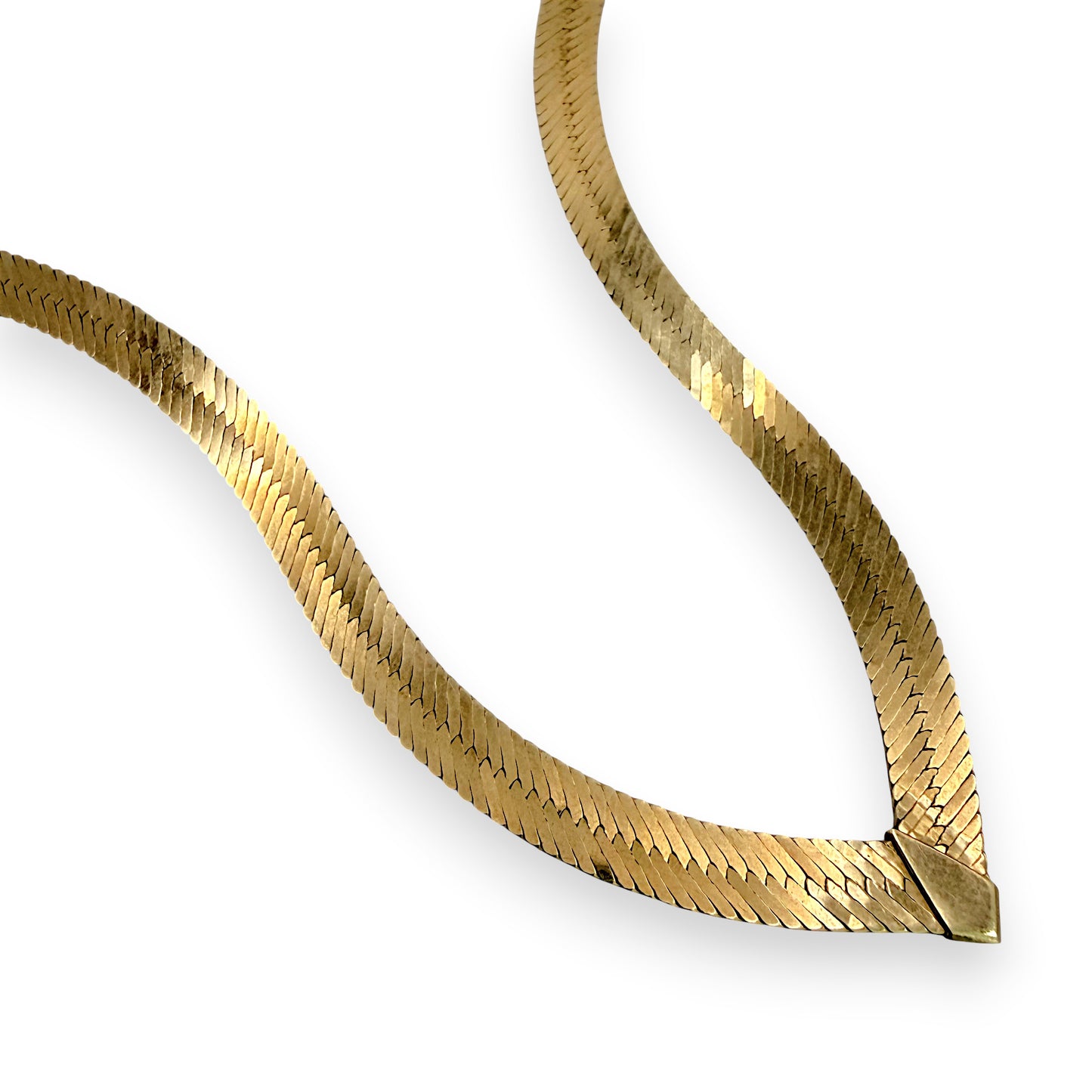 NZGD | 9ct Gold Serpentina Luxe Gold Snake Chain 42cm