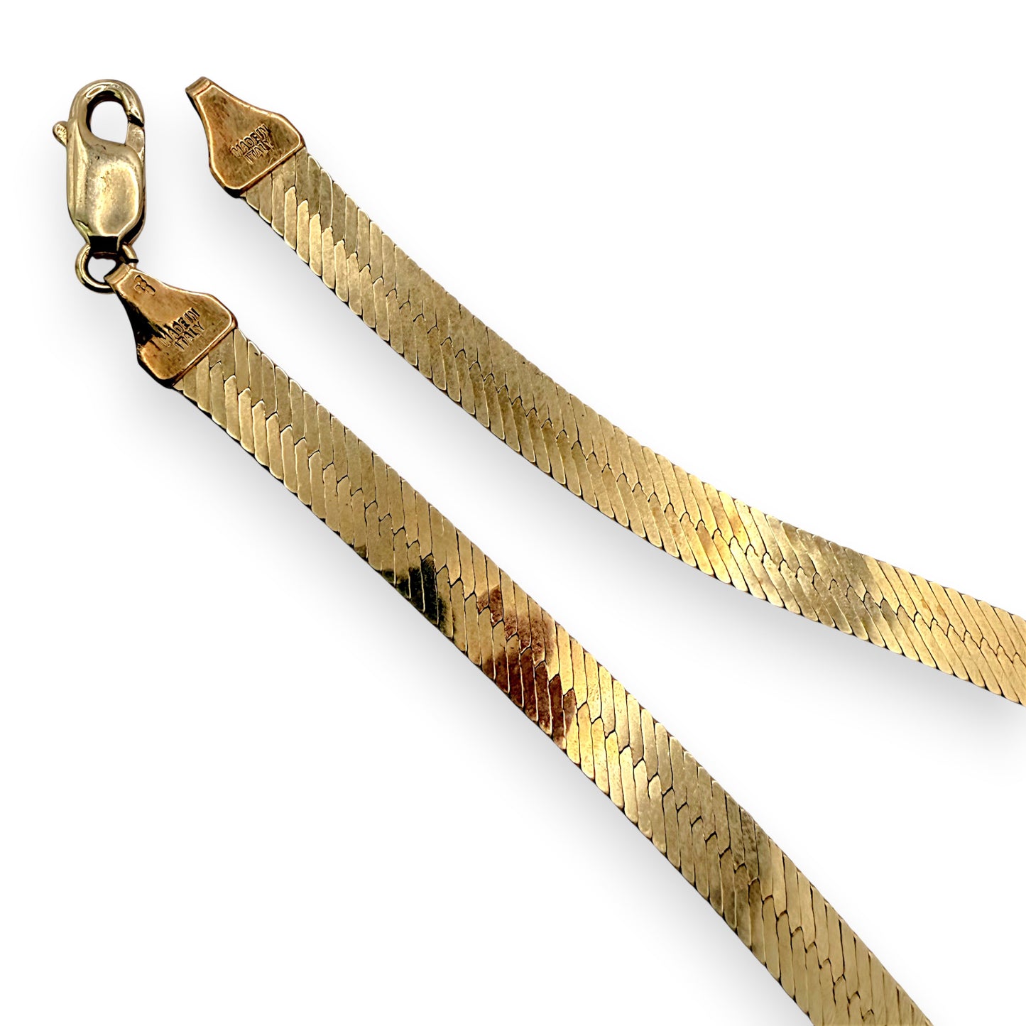 NZGD | 9ct Gold Serpentina Luxe Gold Snake Chain 42cm