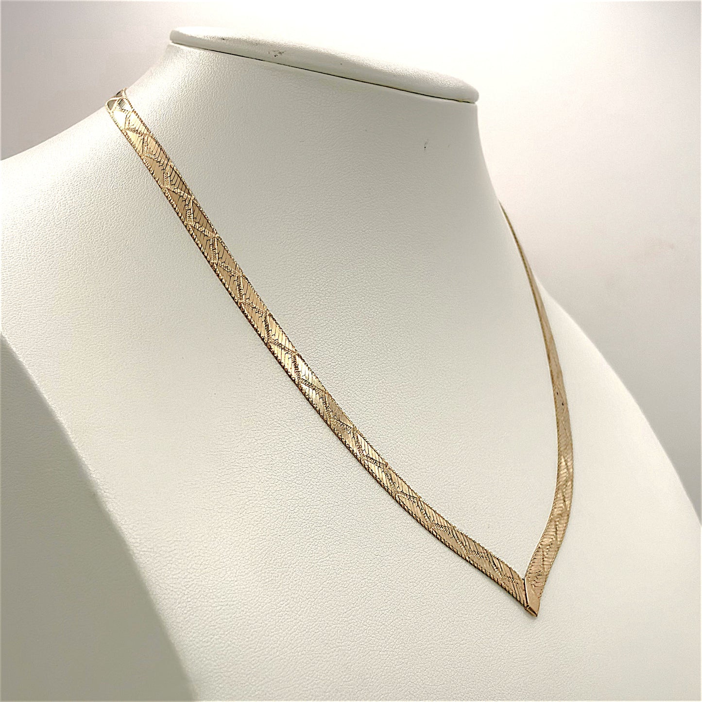 NZGD | 9ct Gold Serpentina Luxe Gold Snake Chain 42cm