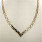 NZGD | 9ct Gold Serpentina Luxe Gold Snake Chain 42cm