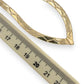 NZGD | 9ct Gold Serpentina Luxe Gold Snake Chain 42cm