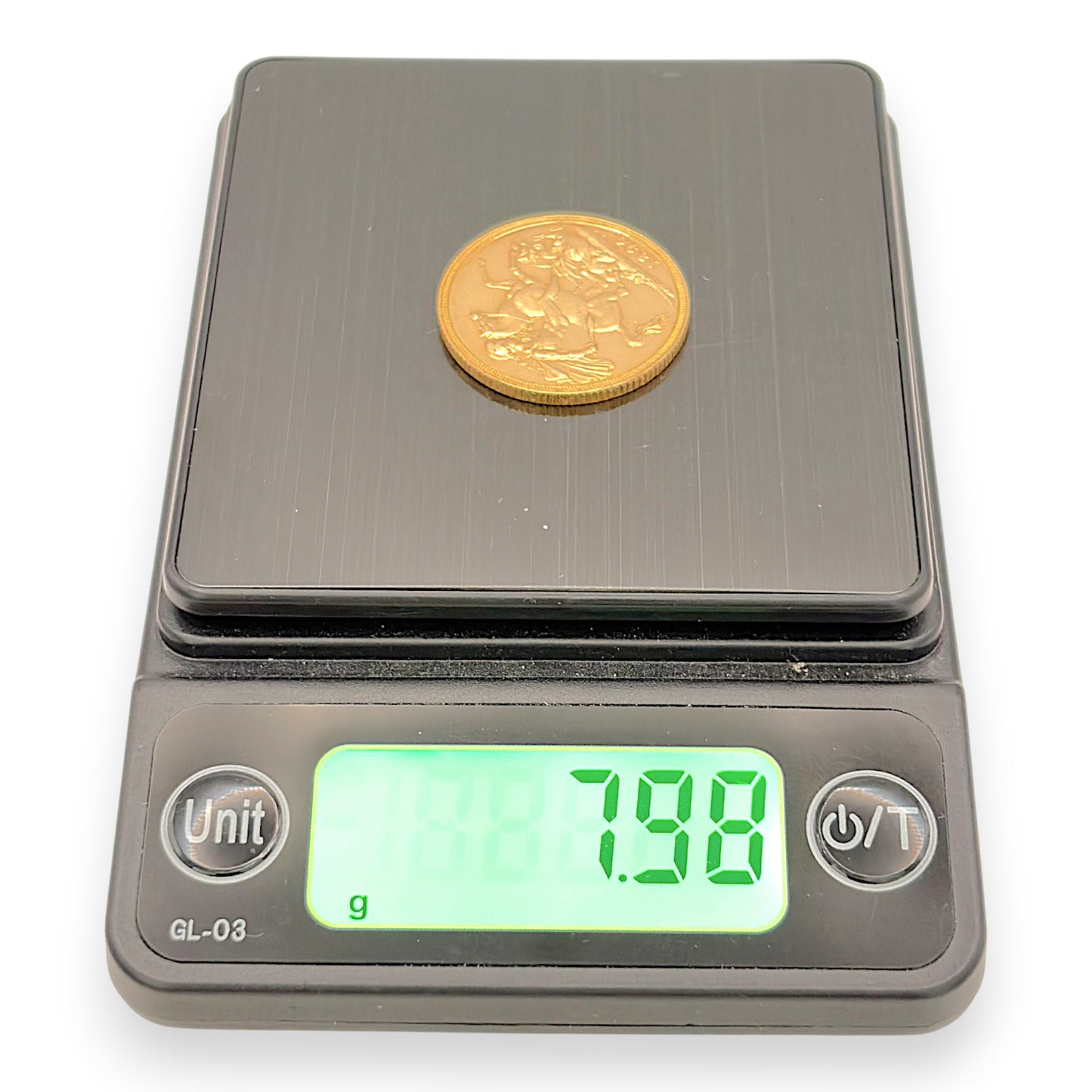 NZGD | 22ct Gold 1890 Queen Victoria Full Sovereign Coin