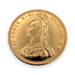 NZGD | 22ct Gold 1888 Queen Victoria Full Sovereign Coin