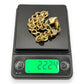 NZGD | 10ct Gold MICHAEL HILL Auric Sovereign Curb Bracelet 23.5cm