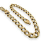 NZGD | 10ct Gold MICHAEL HILL Auric Sovereign Curb Bracelet 23.5cm