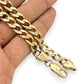 NZGD | 10ct Gold MICHAEL HILL Auric Sovereign Curb Bracelet 23.5cm