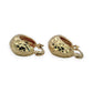 BRAND NEW | 18ct Gold Diamond‑Cut Glow Hoop Earrings 16.7mm