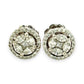 NZGD | 18ct White Gold Celeste Diamond Bloom Stud Earrings