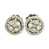 NZGD | 18ct White Gold Celeste Diamond Bloom Stud Earrings