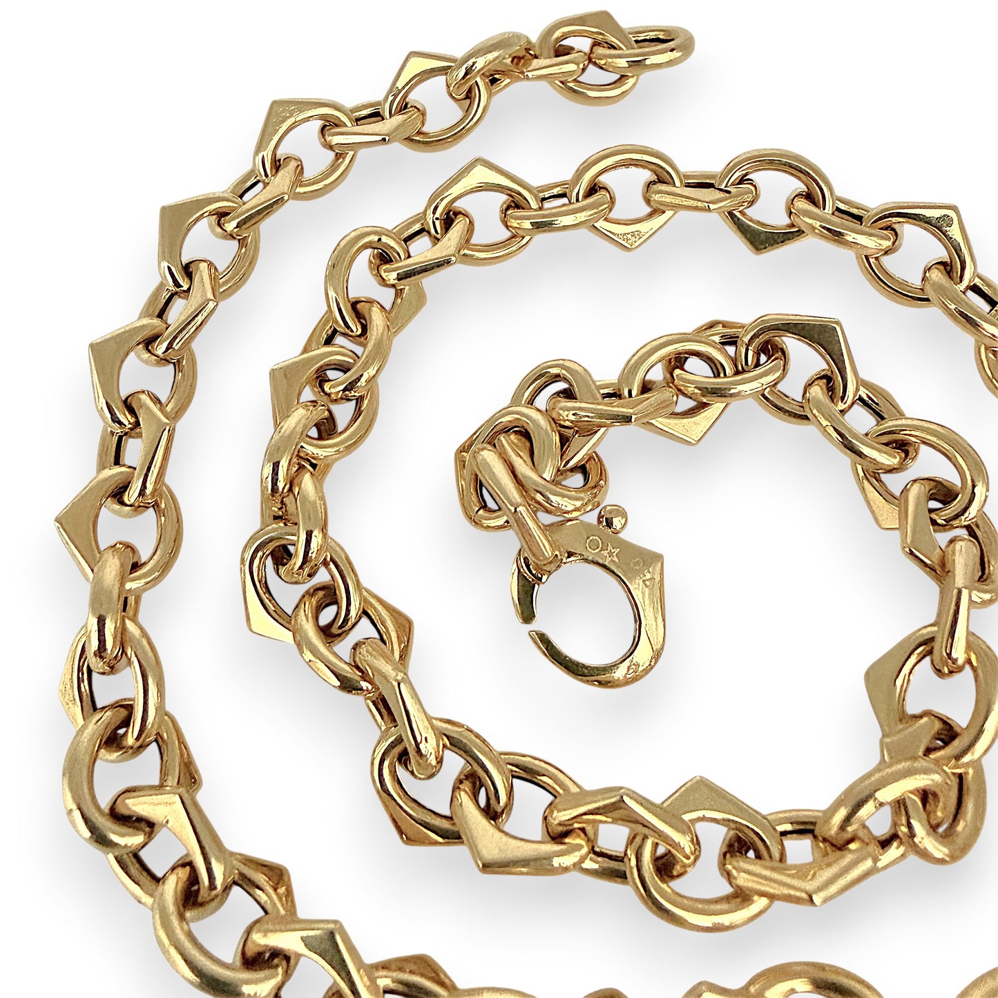 NZGD | 18ct Gold  Radiant  Link Chain 43 cm