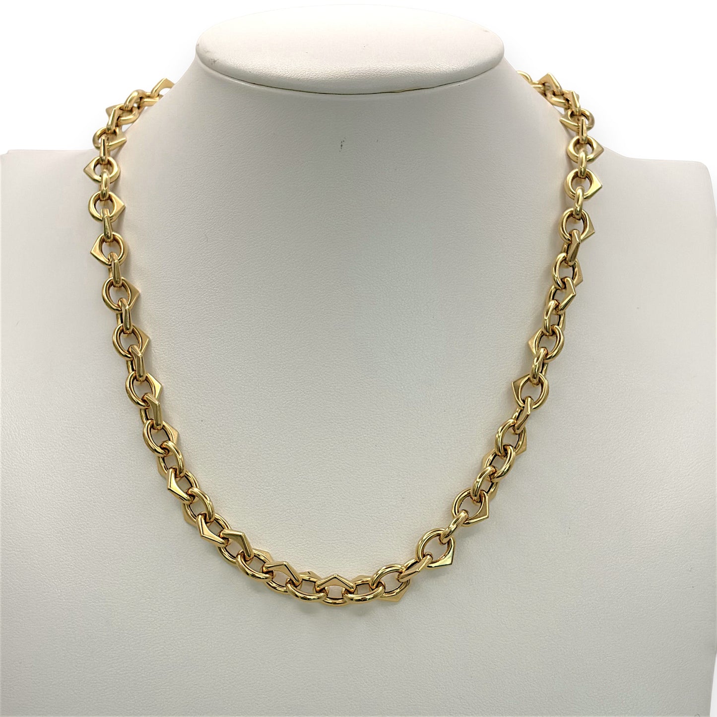NZGD | 18ct Gold  Radiant  Link Chain 43 cm