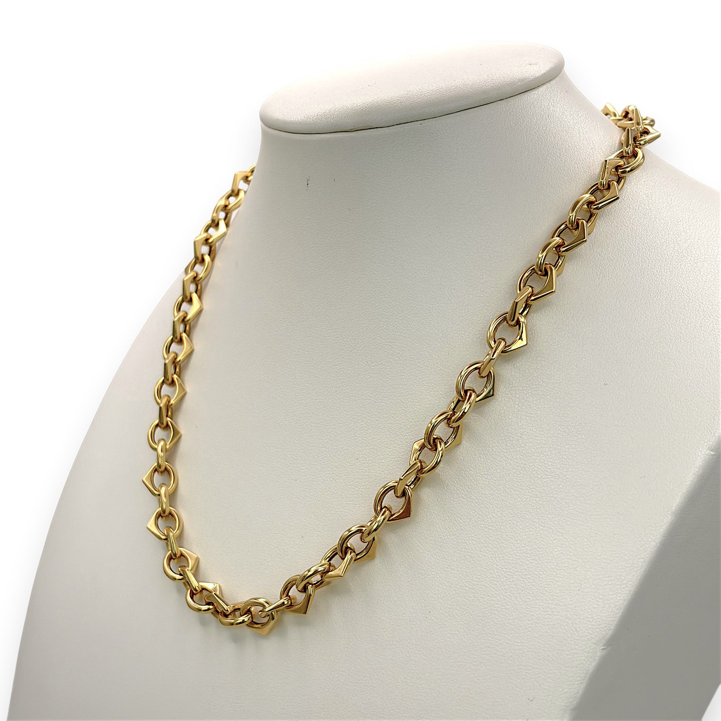 NZGD | 18ct Gold  Radiant  Link Chain 43 cm