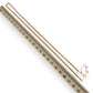NZGD | 18ct Gold Zen Bamboo Chain 45 - 50cm
