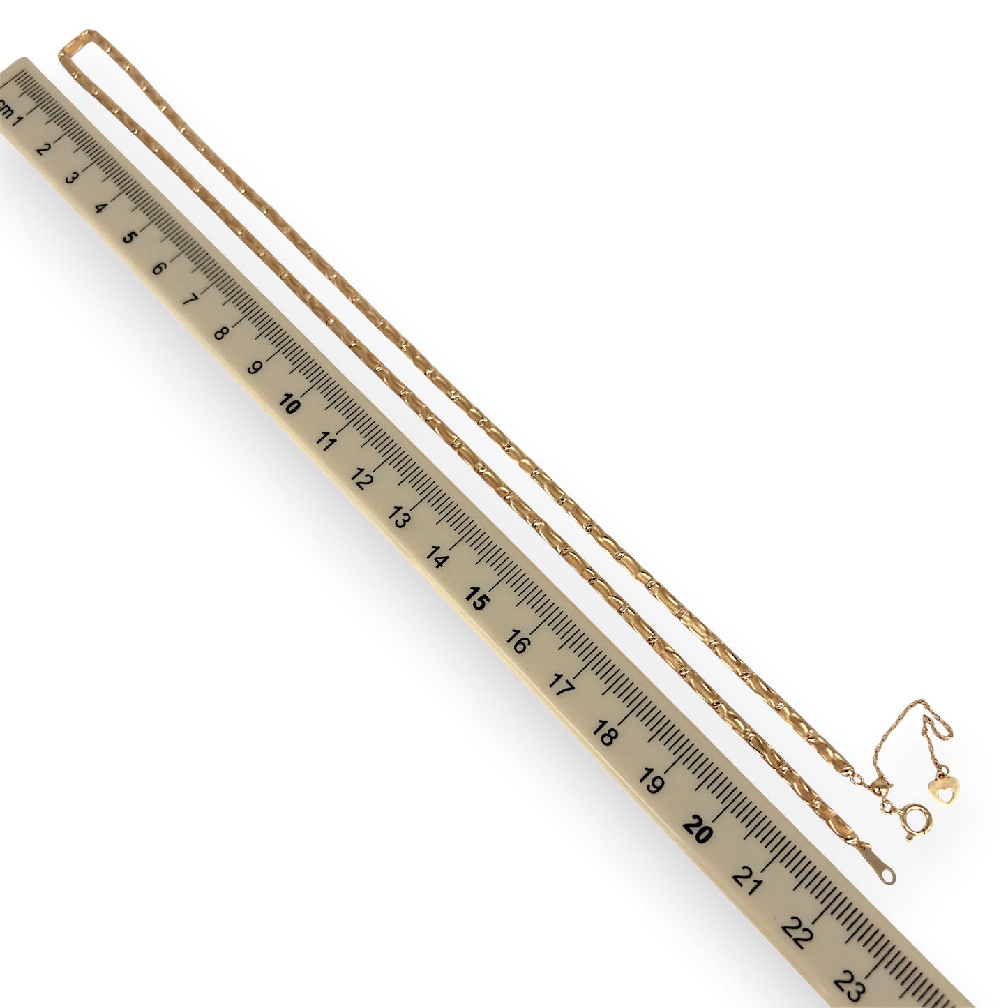 NZGD | 18ct Gold Zen Bamboo Chain 45 - 50cm