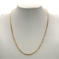 NZGD | 18ct Gold Zen Bamboo Chain 45 - 50cm