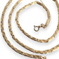 NZGD | 18ct Gold Zen Bamboo Chain 45 - 50cm