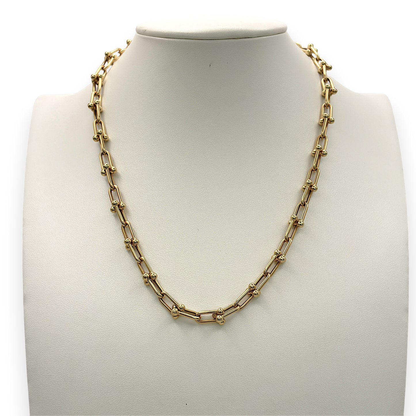 NZGD | 18ct Gold Nova Bead Chain 46cm