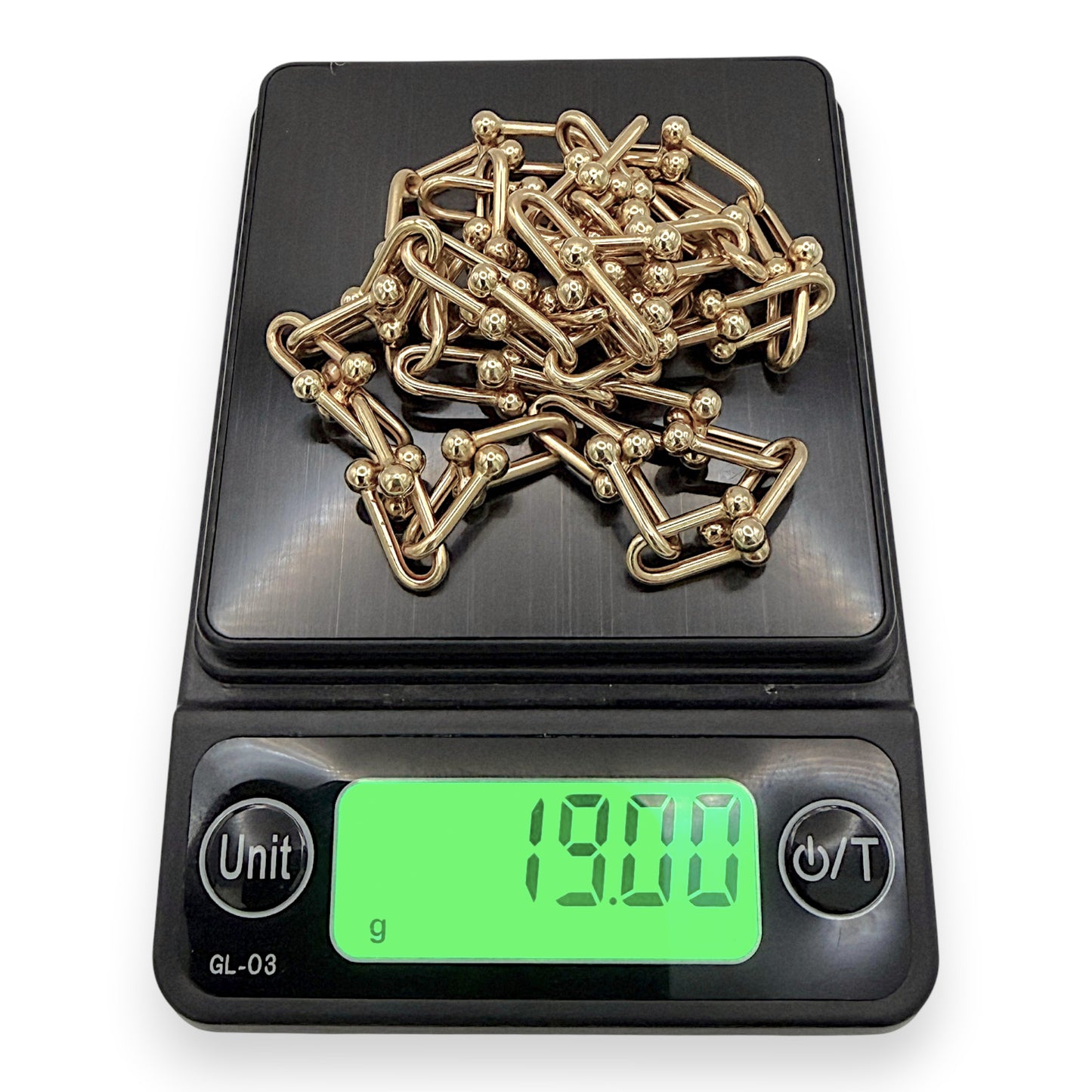 NZGD | 18ct Gold Nova Bead Chain 46cm