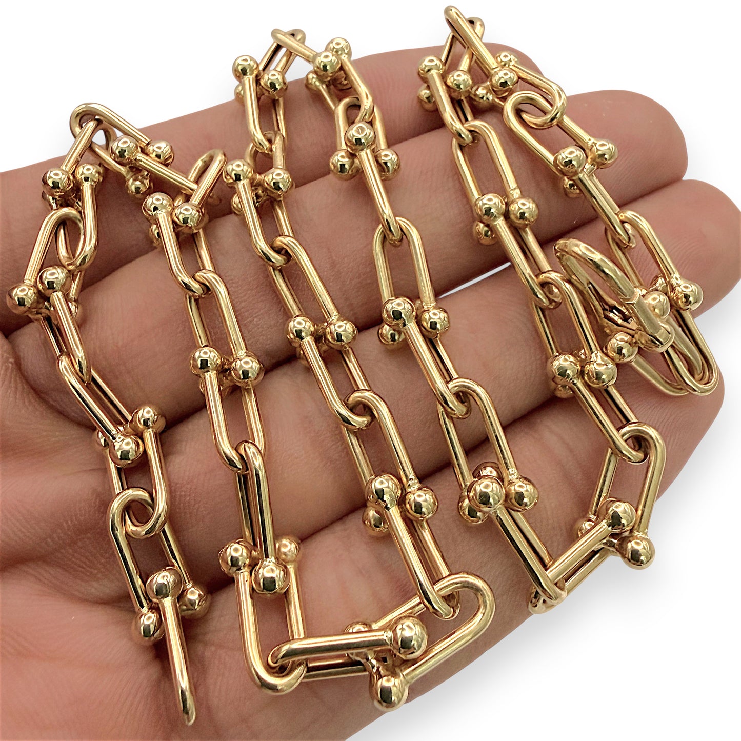 NZGD | 18ct Gold Nova Bead Chain 46cm