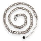 NZGD | 18ct White Gold Luxe Double Paperlink Chain 38-43cm