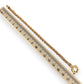 NZGD | 18ct Gold  Artisan  Weave  Bracelet 17cm