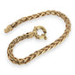 NZGD | 18ct Gold  Artisan  Weave  Bracelet 17cm