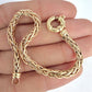 NZGD | 18ct Gold  Artisan  Weave  Bracelet 17cm