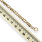 NZGD | 18ct Gold  Cadence  Link  Bracelet 21.5 cm
