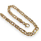 NZGD | 18ct Gold  Cadence  Link  Bracelet 21.5 cm