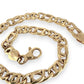 NZGD | 18ct Gold  Cadence  Link  Bracelet 21.5 cm