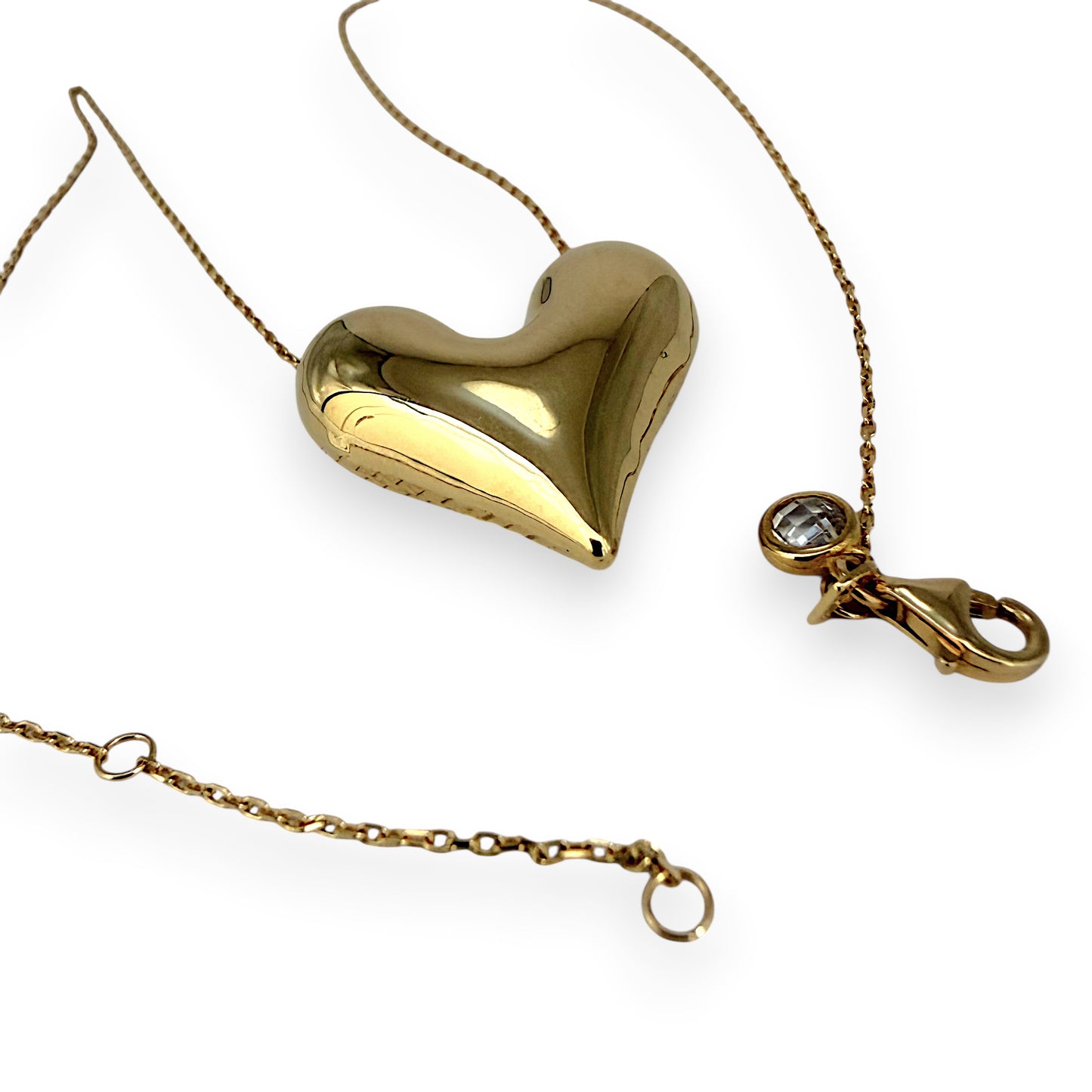 NZGD | 18ct Gold Golden Heart Reverie Necklace 44cm