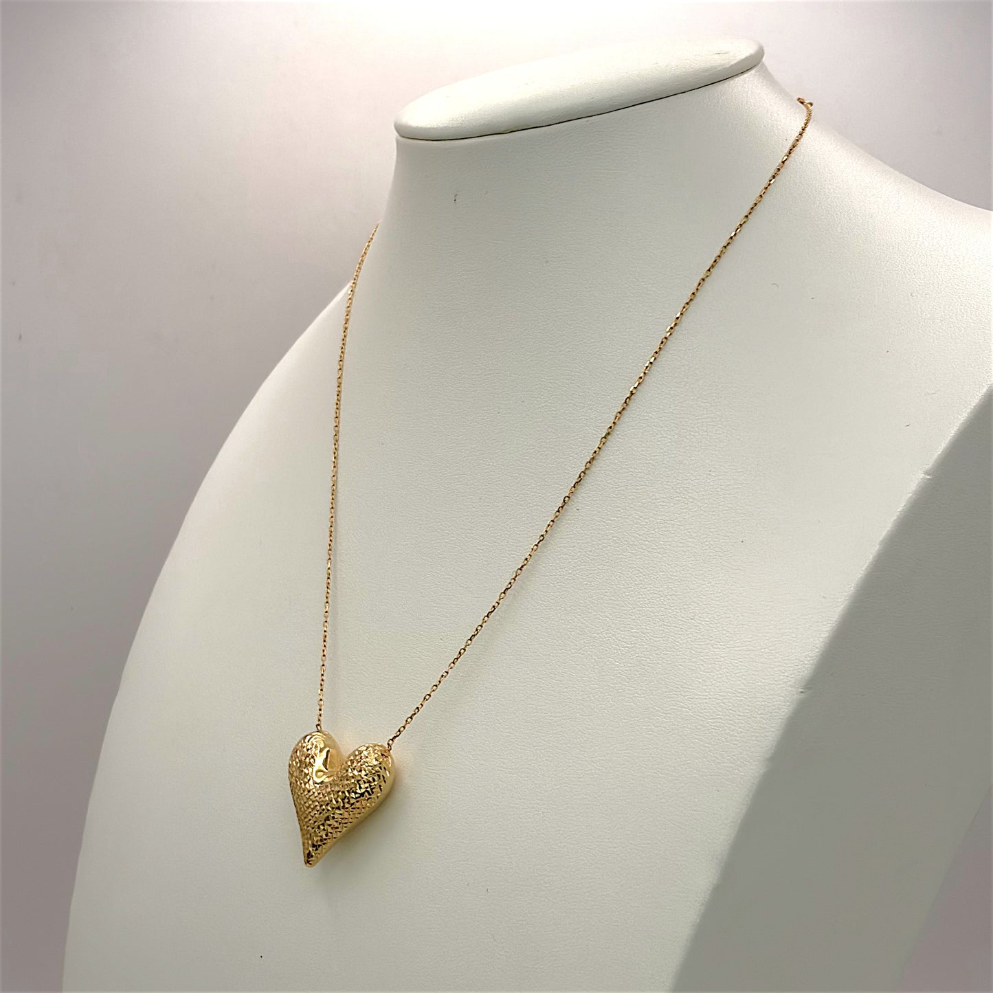 NZGD | 18ct Gold Golden Heart Reverie Necklace 44cm