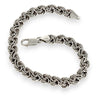 SILVER DEAL | Sterling Silver Woven Chain Bracelet 20.5cm