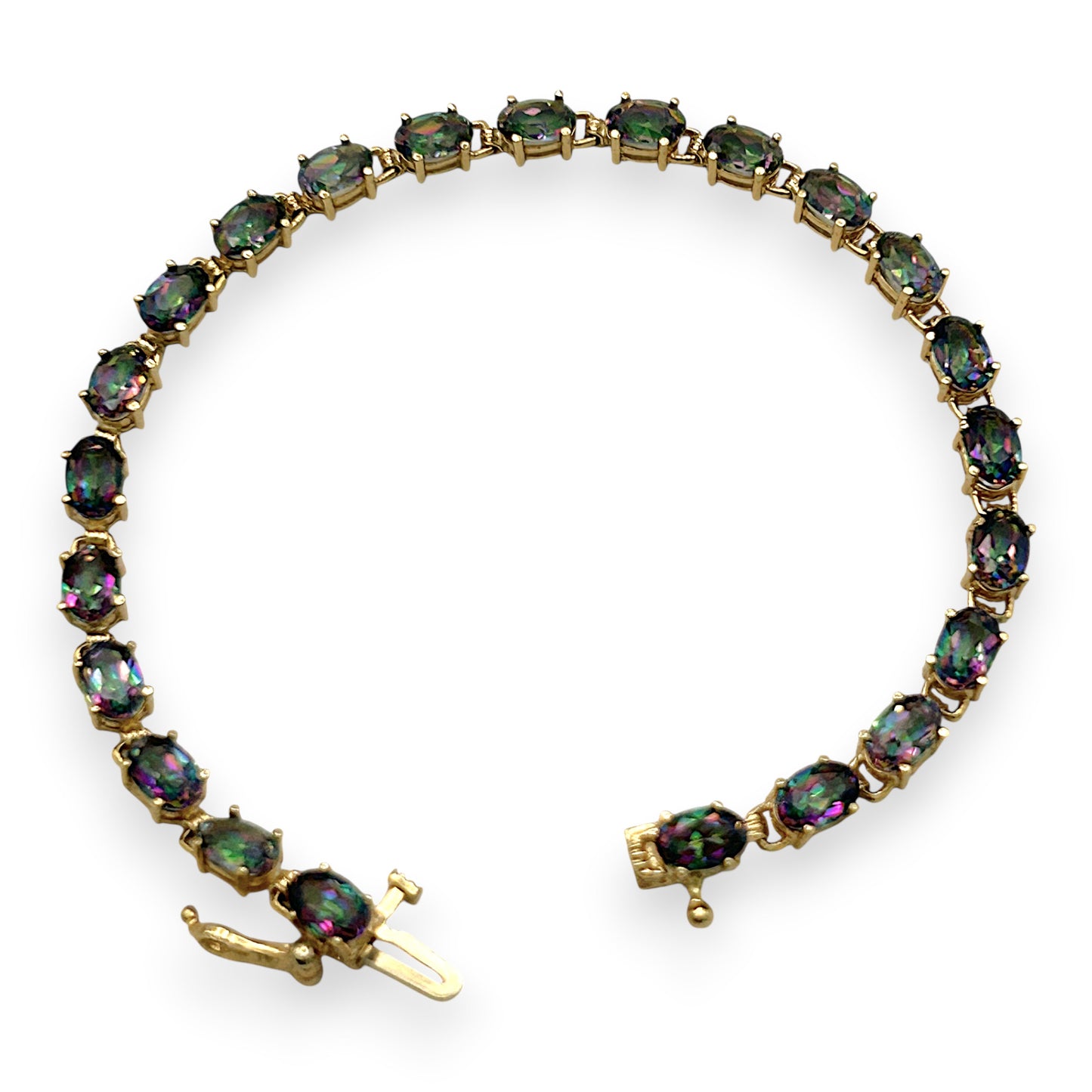 NZGD | 14ct Gold Twilight Mirage Tennis Bracelet Valuation $3,650