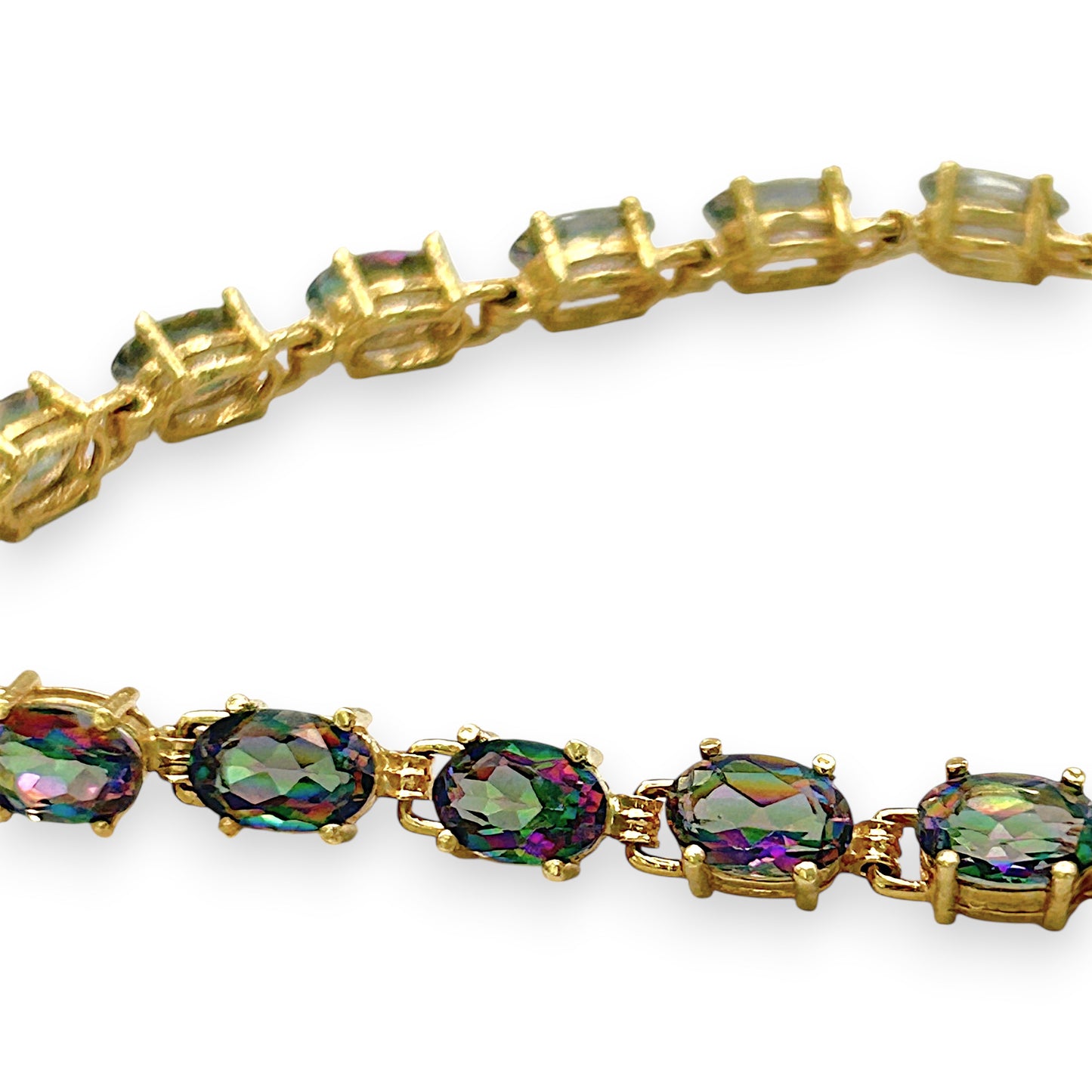 NZGD | 14ct Gold Twilight Mirage Tennis Bracelet Valuation $3,650