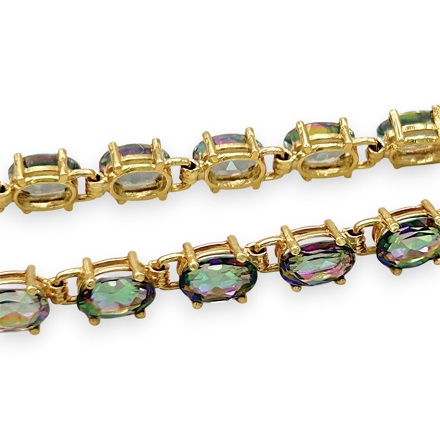 NZGD | 14ct Gold Twilight Mirage Tennis Bracelet Valuation $3,650