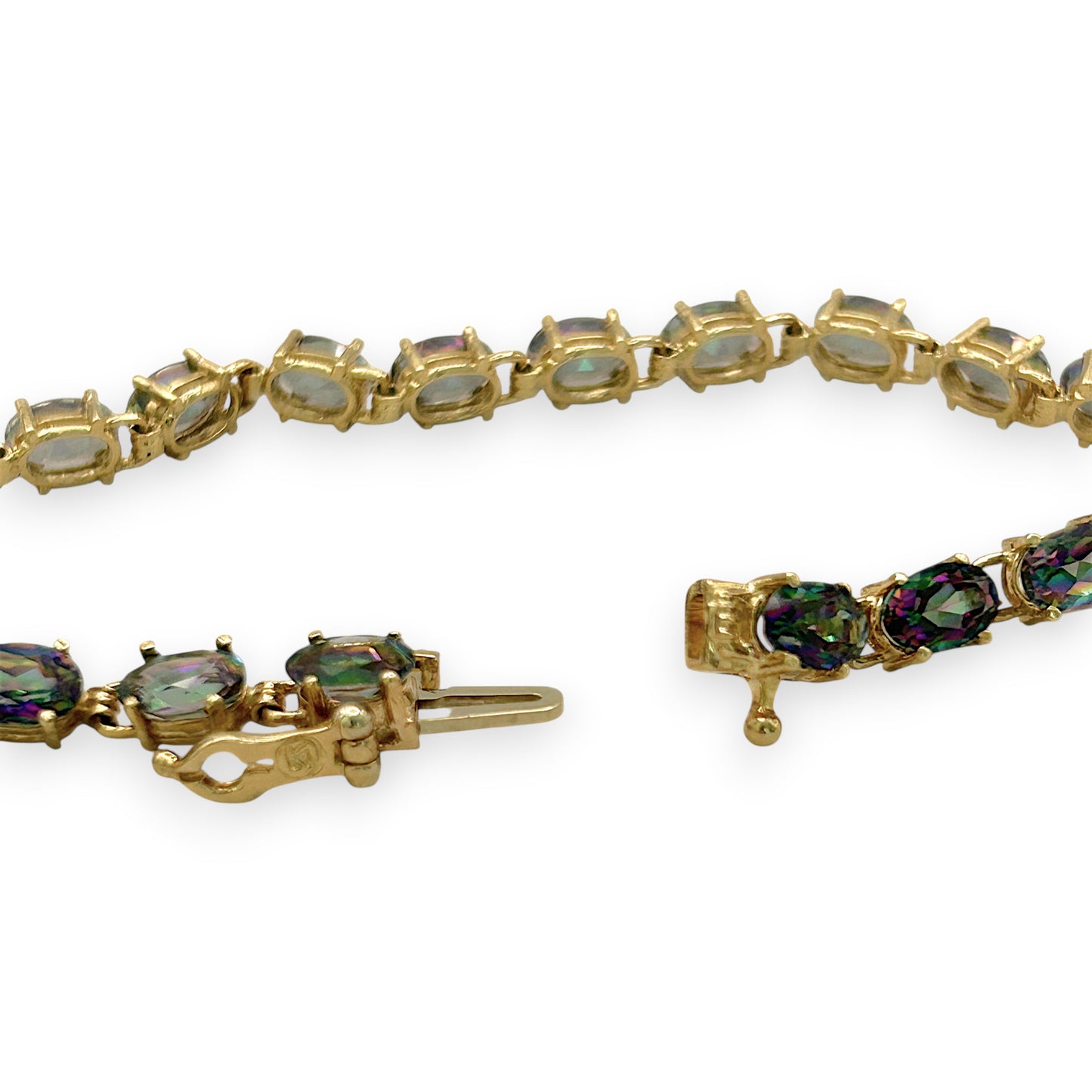 NZGD | 14ct Gold Twilight Mirage Tennis Bracelet Valuation $3,650