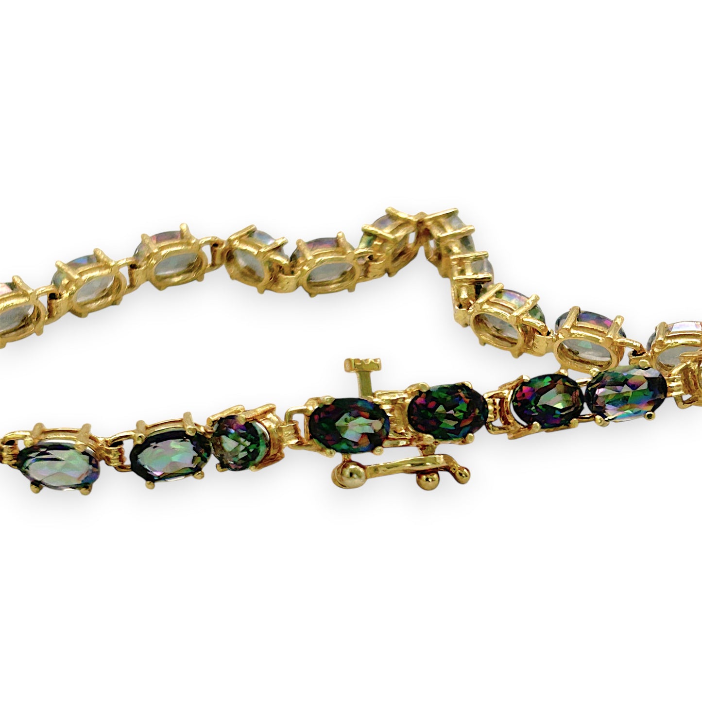 NZGD | 14ct Gold Twilight Mirage Tennis Bracelet Valuation $3,650