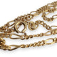 NZGD | 14ct Gold UNOAERRE Italian Rhythm Figaro Chain 47cm