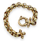 NZGD | 10ct Gold Vintage Bar Accent Bracelet Valuation $13,350