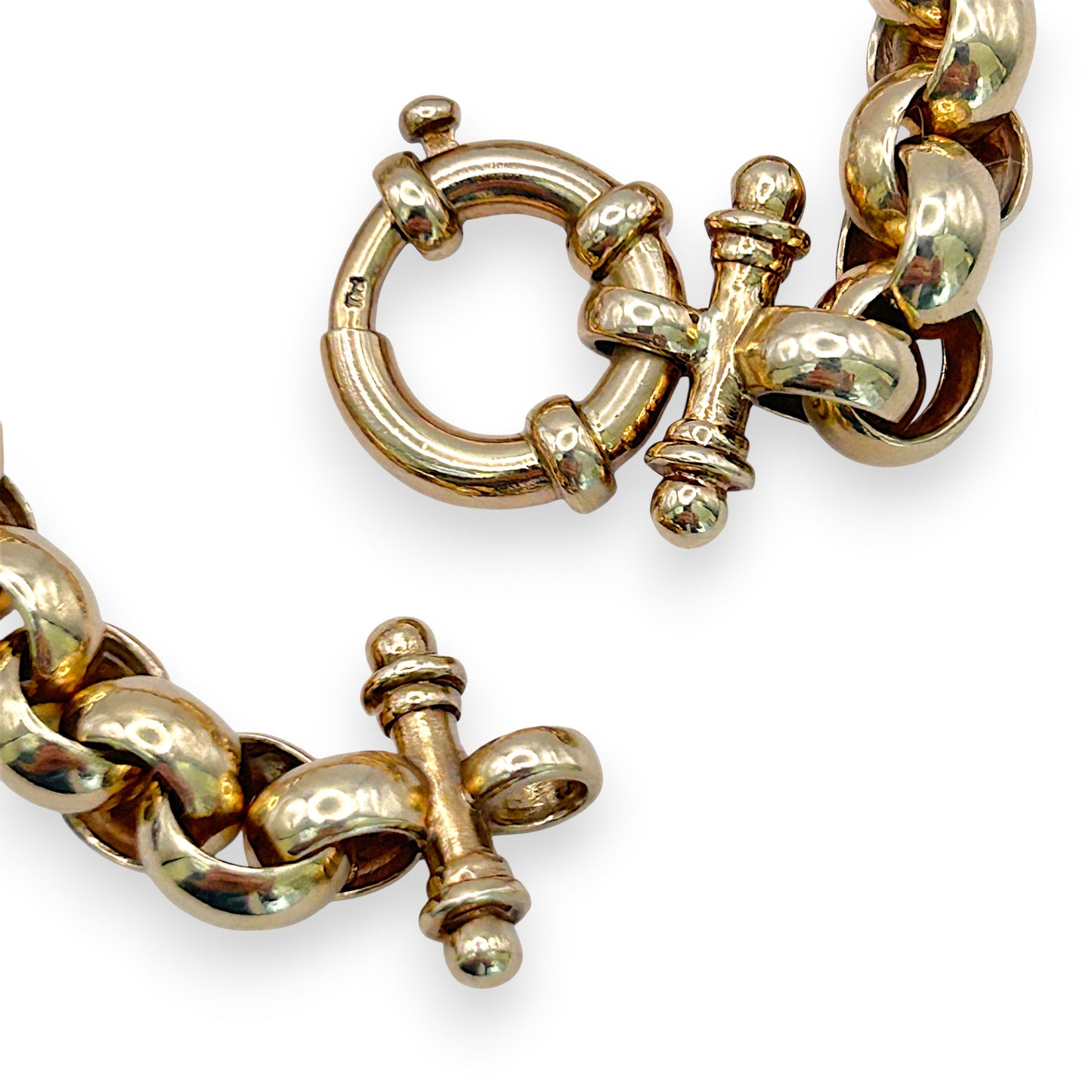 NZGD | 10ct Gold Vintage Bar Accent Bracelet Valuation $13,350