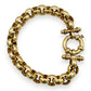 NZGD | 10ct Gold Vintage Bar Accent Bracelet Valuation $13,350