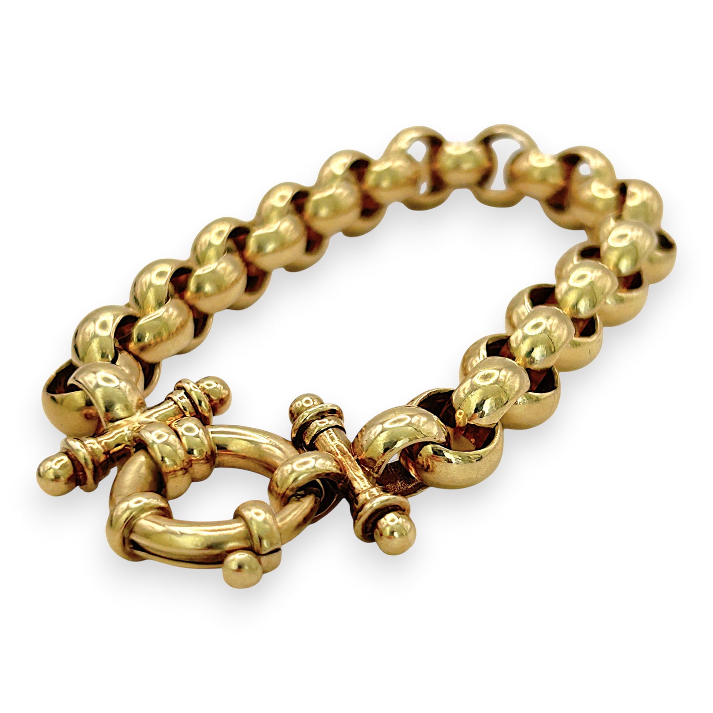 NZGD | 10ct Gold Vintage Bar Accent Bracelet Valuation $13,350