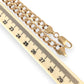 NZGD | 10ct Gold MICHAEL HILL 51.05g Timeless Force Curb Chain 57cm