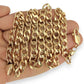 NZGD | 10ct Gold MICHAEL HILL 51.05g Timeless Force Curb Chain 57cm