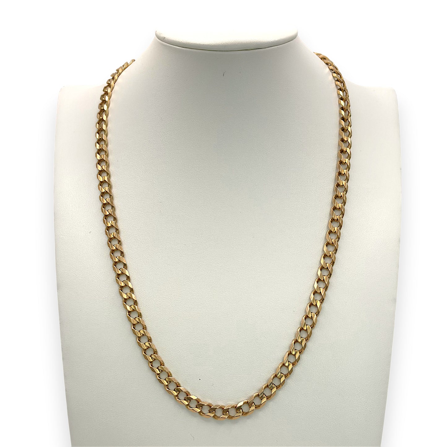 NZGD | 10ct Gold MICHAEL HILL 51.05g Timeless Force Curb Chain 57cm
