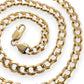NZGD | 10ct Gold MICHAEL HILL 51.05g Timeless Force Curb Chain 57cm