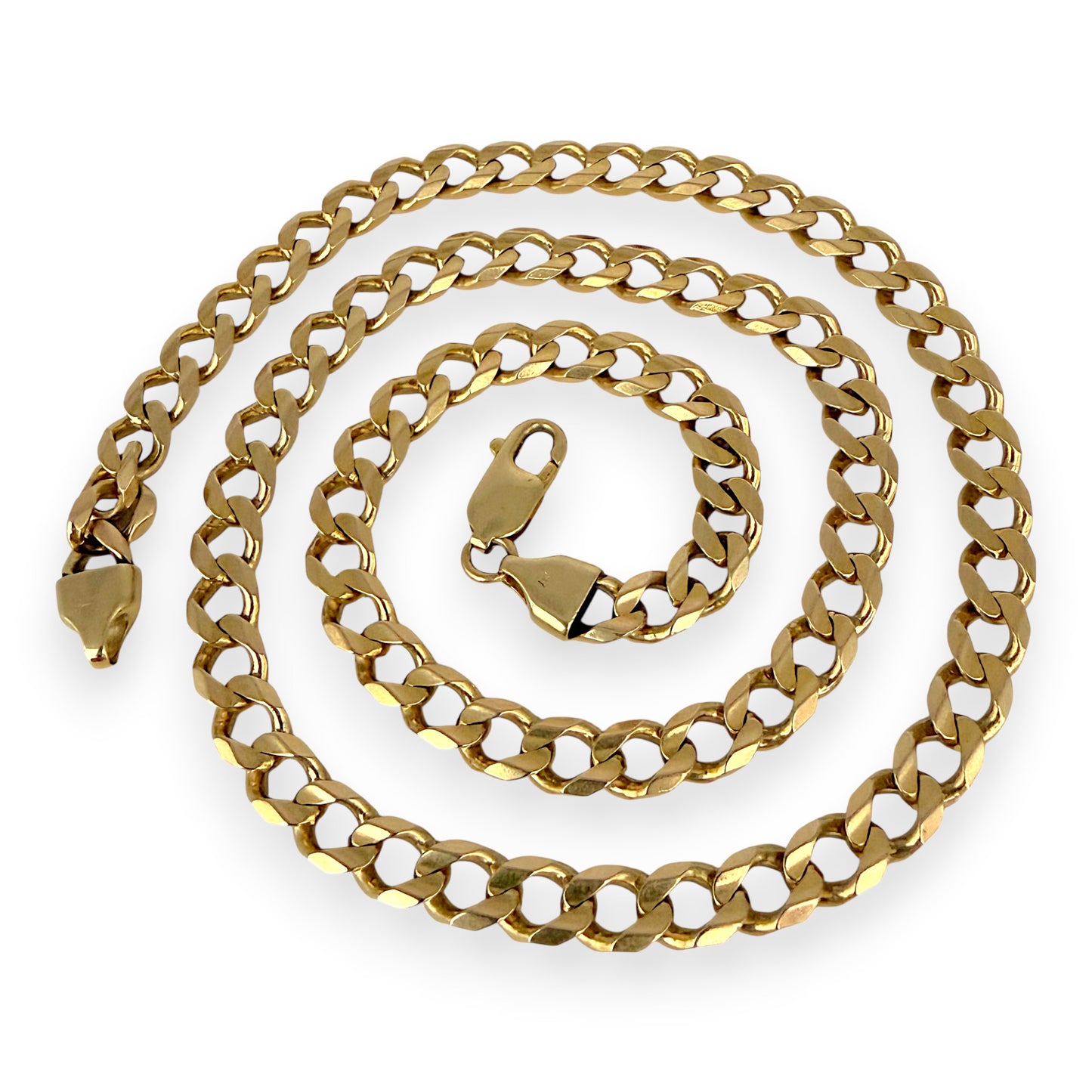 NZGD | 10ct Gold MICHAEL HILL 51.05g Timeless Force Curb Chain 57cm