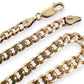 NZGD | 10ct Gold MICHAEL HILL Sleekline Curb Chain 57cm