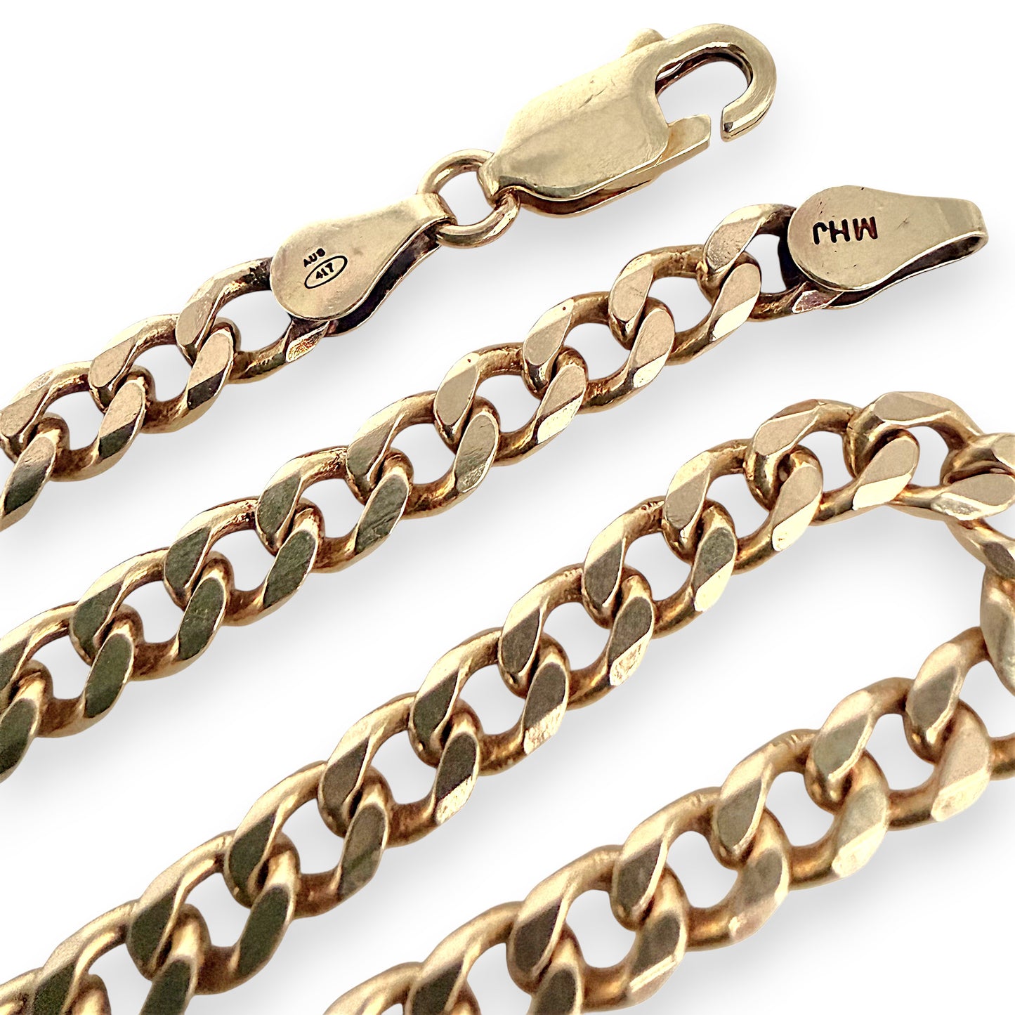 NZGD | 10ct Gold MICHAEL HILL Sleekline Curb Chain 57cm